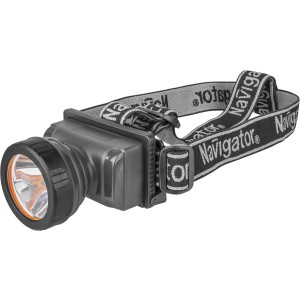 Фонарь Navigator 61 284 NPT-H10-ACCU налоб 1LEDx2Вт 2 реж акк.3.7В, 1,8Ач