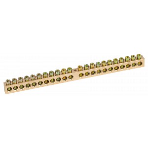 NO-122-36 Шина ЭРА NO-122-36 PEN земля-ноль 8х12мм 22/1 латунная крепеж по центру