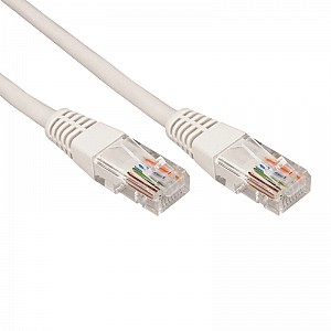 Шнур коммутационный патч-корд U/UTP, CAT 6, RJ45-RJ45, 26AWG, LSZH, серый, 3м REXANT