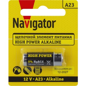 Элемент питания Navigator 93 829 NBT-NE-A23-BP1