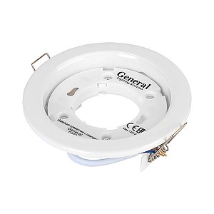 Светильник встраиваемый General GCL-GX53-H38-W белый