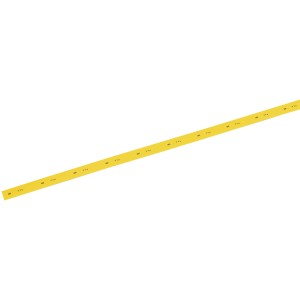 Трубка термоусадочная ТТУ нг-LS 12/6 желтая (1м) IEK