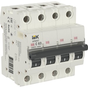 ARMAT Автоматический выключатель M06N 4P C 63А IEK