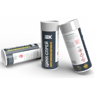Цинк-спрей для металлических поверхностей 400мл IEK
