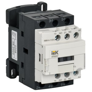 ARMAT Контактор КМИ-А-11212 LC1D 12А 110В/АС3 1NO/1NC IEK