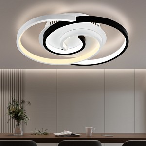 6101-101  Светильник потолочный светодиодный Rivoli Abby 6101-101 LED 3900К - 4400К 57 Вт модерн с пультом