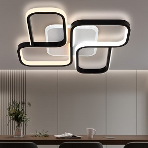 6104-101 Светильник потолочный светодиодный Rivoli Lydia 6104-101 LED 3700К - 4750К 81 Вт модерн с пультом
