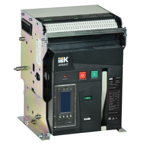 ARMAT AR-A2C TY10 3P F HR Выключатель автоматический воздушный 55кА расцепитель TY 1000А 3P стационарный с аксессуарами ~220-240В: реле отключения, реле включения, моторный привод IEK