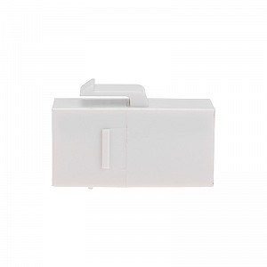 Адаптер проходной формата Keystone Jack RJ-45 CAT 5e неэкранированный REXANT
