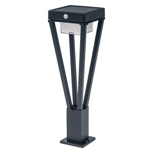 ENDURA LED STYLE SOLAR+SENSOR BOUQUET/6W/3000K/550Lm/Black 500mm IP44 - сад-парк. светильник LEDV