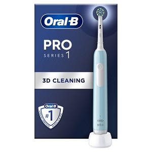 80713548  Электрическая зубная щетка ORAL-B Pro Series 1/D305.513.3 Бирюзовая 3 режима тип 3791