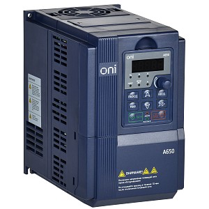 Преобразователь частоты A650 380В 3Ф 7,5кВт 17А M ONI