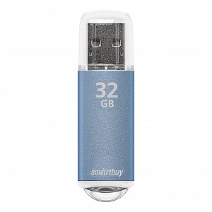 USB 2.0 накопитель Smartbuy 032 ГБ серия V-Cut Синий (SB32GBVC-B)