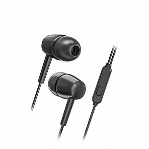 Внутриканальная гарнитура Smartbuy S5, микрофон, пульт, черная (SBH-027K)/60
