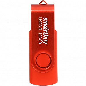 USB 3.0/3.1 накопитель Smartbuy 128 ГБ серия Twist Красный (SB128GB3TWR)