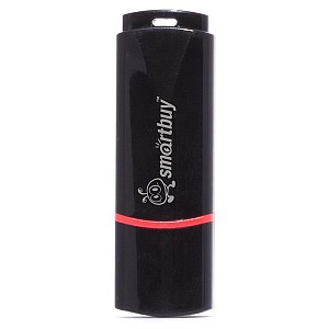 USB 2.0 накопитель Smartbuy 016 ГБ серия Crown Чёрный (SB16GBCRW-K)