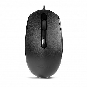 Мышь проводная беззвучная Smartbuy серия ONE 280-K черная (SBM-280-K) / 40