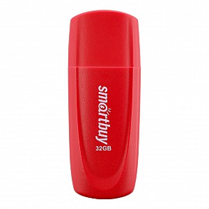 USB 2.0 накопитель Smartbuy 032 ГБ серия Scout Красный (SB032GB2SCR)