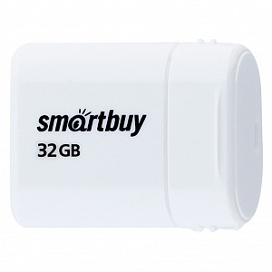 USB 2.0 накопитель Smartbuy 032 ГБ серия Lara Белый (SB32GBLARA-W)