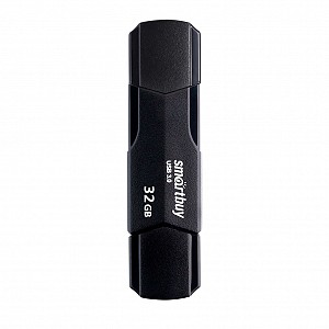 USB 3.0/3.1 накопитель Smartbuy 032 ГБ серия Clue Чёрный (SB32GBCLU-K3)