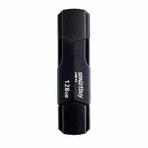 USB 3.0/3.1 накопитель Smartbuy 128 ГБ серия Clue Чёрный (SB128GBCLU-K3)