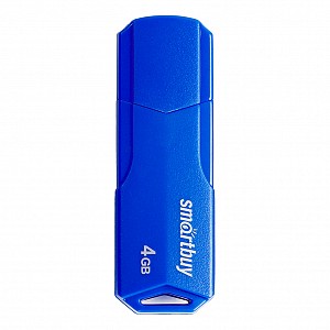 USB 2.0 накопитель SmartBuy 004 ГБ серия Clue Синий (SB4GBCLU-BU)