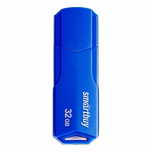 USB 2.0 накопитель Smartbuy 032 ГБ серия Clue Синий (SB32GBCLU-BU)