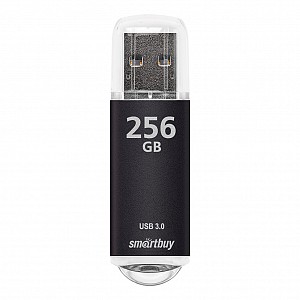 USB 3.0/3.1 накопитель Smartbuy 256 ГБ серия V-Cut Чёрный (SB256GBVC-K3)