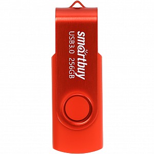 USB 3.0/3.1 накопитель Smartbuy 256 ГБ серия Twist Красный (SB256GB3TWR)