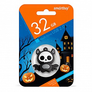 USB 2.0 накопитель Smartbuy 032 ГБ серия Wild Летучая Мышь (SB32GBBAT)