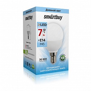 Светодиодная (LED) Лампа Smartbuy-P45-07W/4000/E14