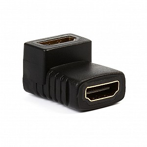 Адаптер Smartbuy HDMI F-F, угловой разъем (A112)/50