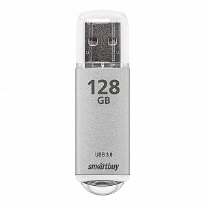 USB 3.0/3.1 накопитель Smartbuy 128 ГБ серия V-Cut Серебро (SB128GBVC-S3)