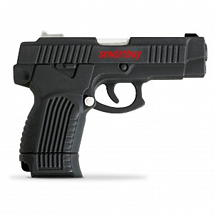 USB 2.0 накопитель Smartbuy 032 ГБ серия Wild Пистолет (SB32GBGN)