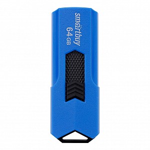 USB 2.0 накопитель Smartbuy 064 ГБ серия Stream Синий (SB64GBST-B)