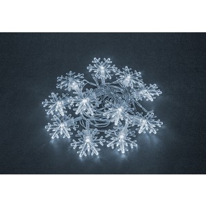 Гирлянда Navigator 95 037 NGF-D042-01 (нить-снежинки CW 1.3м IP20)