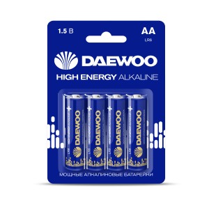 LR 6 DAEWOO High Energy Alkaline BL-4