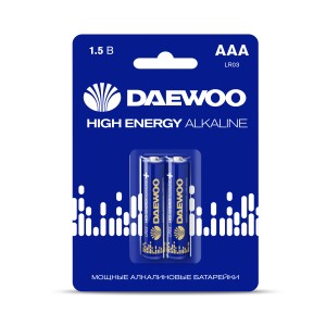 LR03 DAEWOO High Energy Alkaline BL-2
