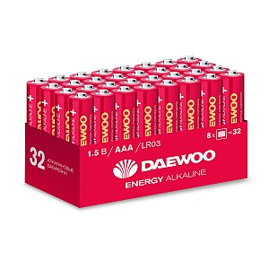 LR03 DAEWOO Energy Alkaline Pack-32