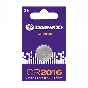 CR2016 DAEWOO Lithium BL-1