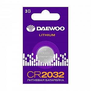 CR2032 DAEWOO Lithium BL-1