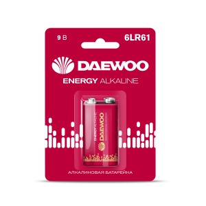 6LR61 DAEWOO Energy Alkaline BL-1