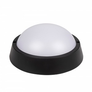 Светильники светодиодные пылевлагозащищенные / PBH - PC- RA 12W 4000K BLACK IP65  Jazzway (5048393)