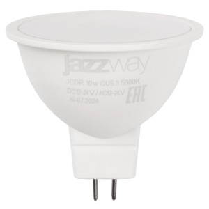 Лампы светодиодные специального назначения / Спец. PLED- SP JCDR 10w 5000K GU5.3  12-24V  Jazzway (5049727)