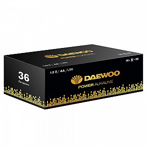 LR 6 DAEWOO Power Alkaline Pack-36