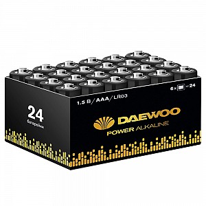 LR03 DAEWOO Power Alkaline Pack-24