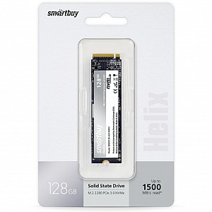 Накопитель M.2 2280 SSD Smartbuy Helix 128ГБ TLC NVMe PCIe3