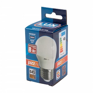 PLED-LX G45 8w E27 5000K Jazzway