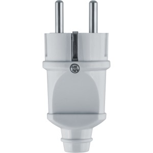 Вилка Navigator 61 359 NCA-PL02-16A-E-WH прямая с/з белая