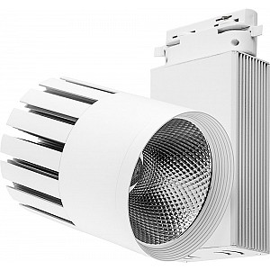 Светильник трековый светодиодный на шинопровод 20W, 1800 Lm, 4000К, 35 градусов, белый, AL105 со встроенным драйвером